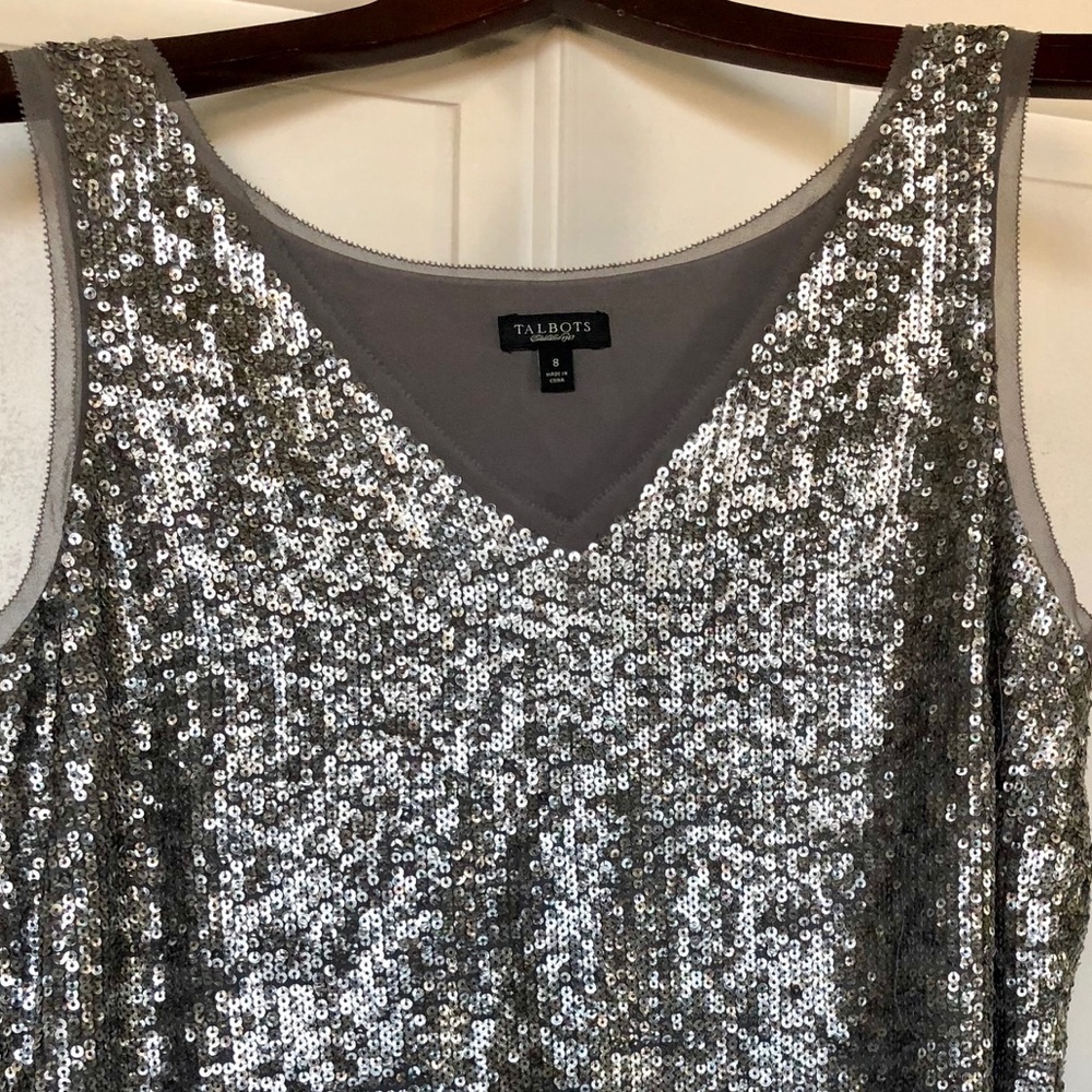 Talbot’s Sequined tank top